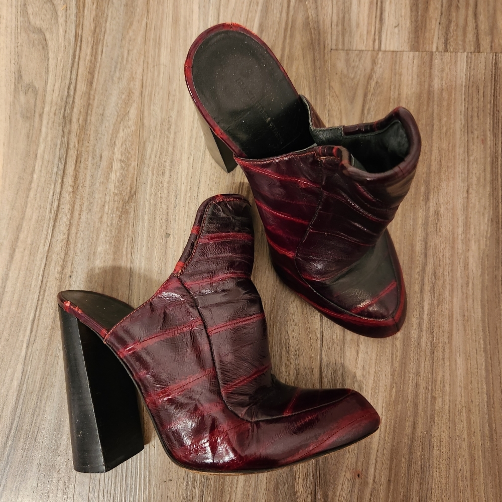 Alexander wang heeled mules size 7.5